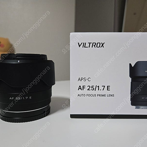 빌트록스 25mm f1.7 소니 e마운트