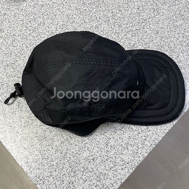 나이키 자수로고 클리마핏 모자 블랙 볼캡 러닝캡 폴리에...--1
