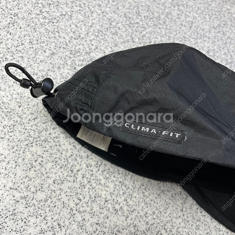 나이키 자수로고 클리마핏 모자 블랙 볼캡 러닝캡 폴리에...--2