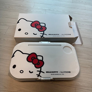 헬로키티 접이식테이블 폴딩박스 세트