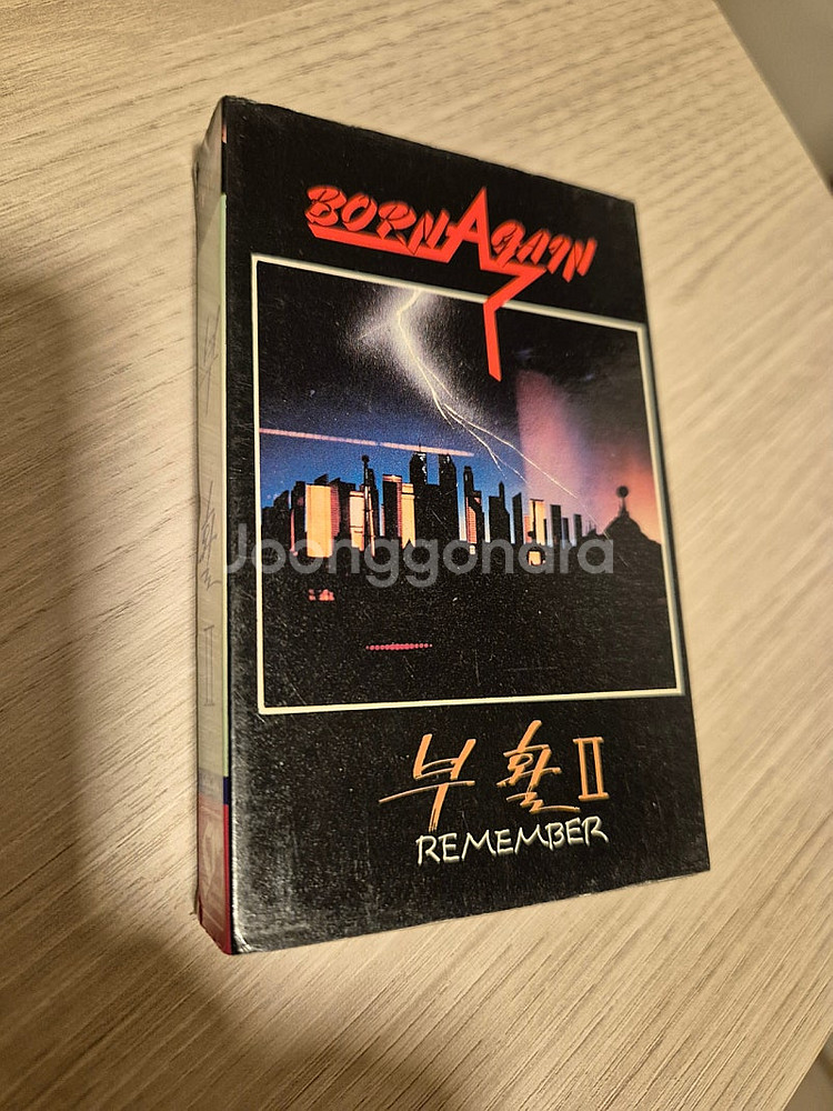 부활 2집 카세트 테이프 가사지 포함--0