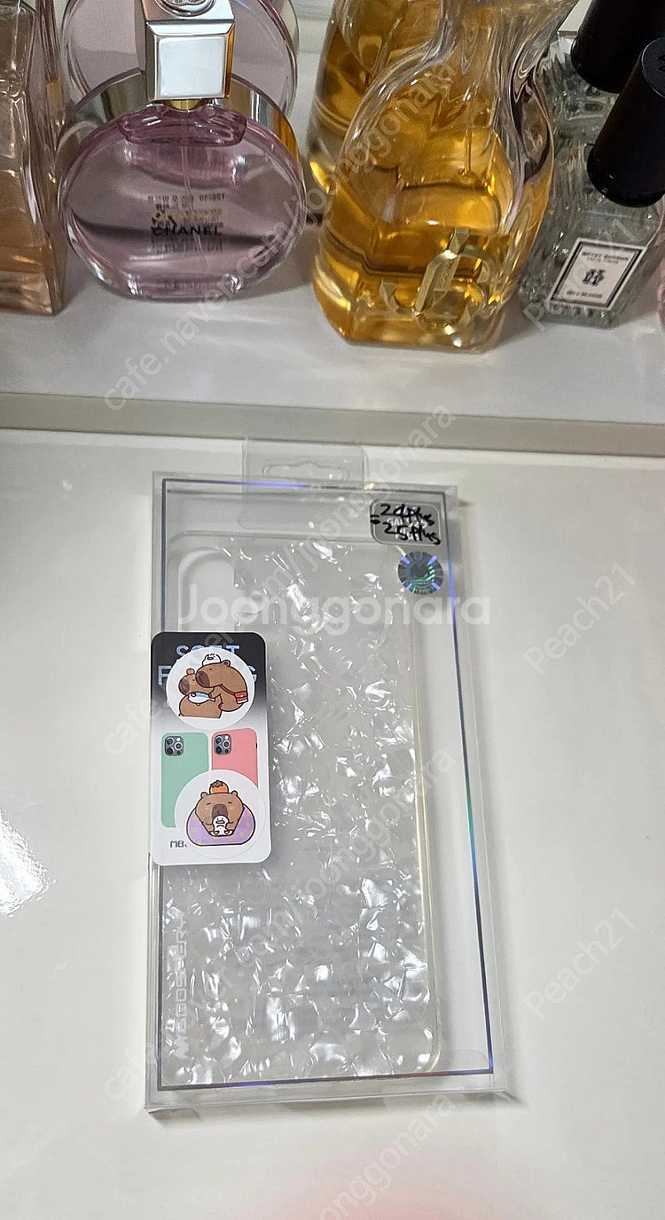 반짝거리는 고급자개패턴 젤리케이스. S25플러스. S2...--0
