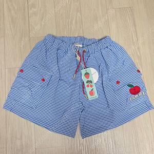 새상품) 리미떼두두 여름 체크 바지 XL