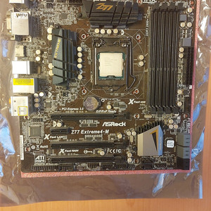 asrock z77 extreme 4 m (m-atx) 팔아요