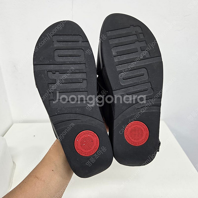 핏플랍 샌들 루루 크로스 백 레더 블랙 250 K03-...--2