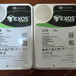 씨게이트 exos 22tb hdd 팝니다