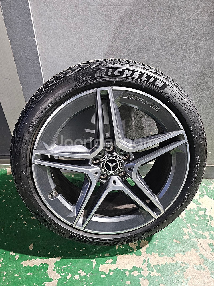 벤츠 정품 amg 19인치 휠타이어--4
