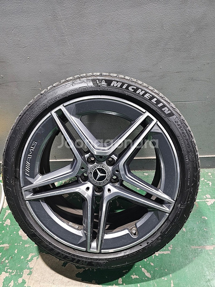 벤츠 정품 amg 19인치 휠타이어--6