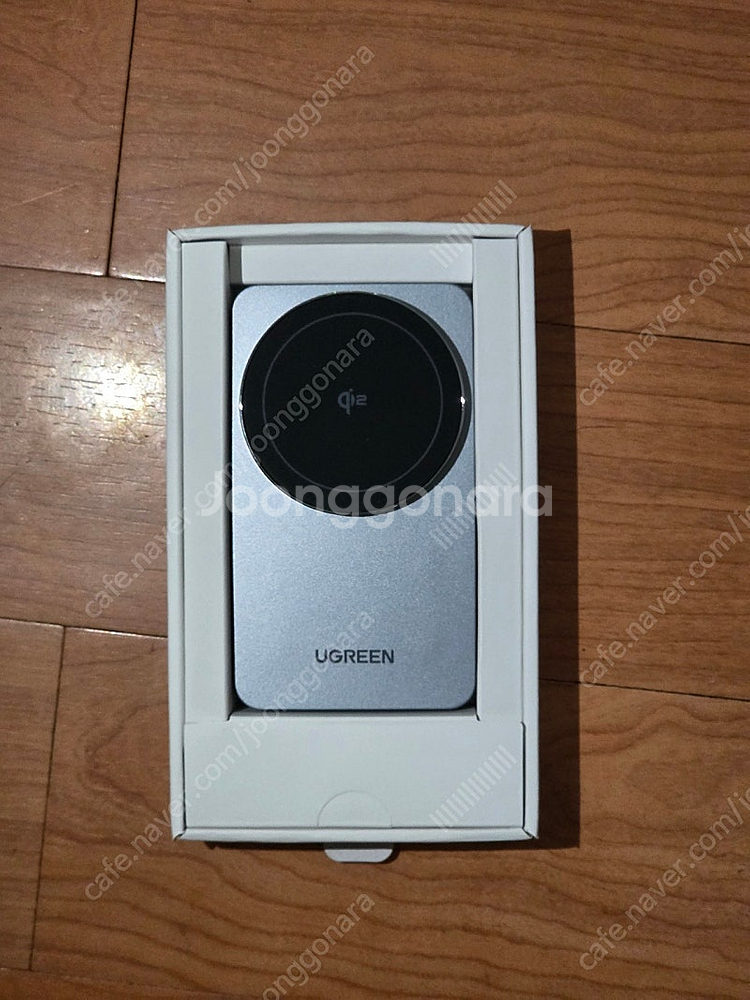 유그린 UGREEN 2in1 Qi2 무선충전기--1