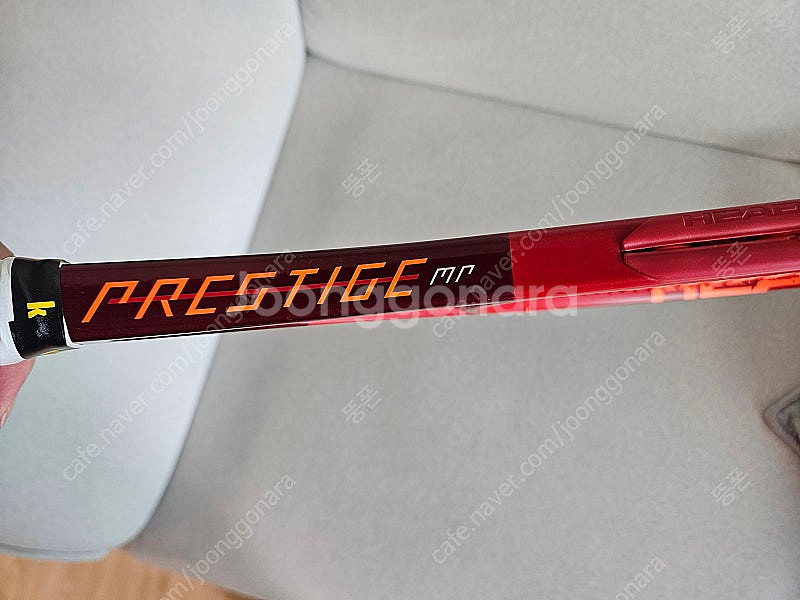 테니스 라켓 헤드 프레스티지 MP 320G 덴스 팝니다.--4