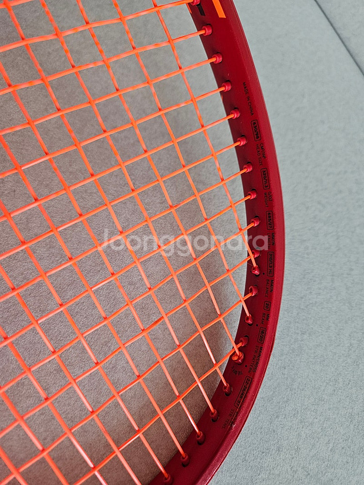 테니스 라켓 헤드 프레스티지 MP 320G 덴스 팝니다.--8