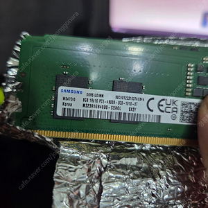 삼성정품 ddr5 8gb - 4800 4개 일괄판매합니다.