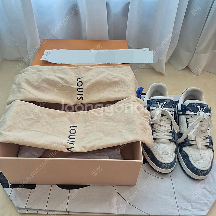 루이비통 트레이너 8.5 275사이즈--5
