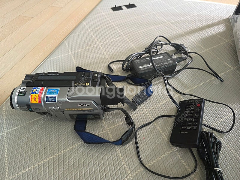 소니 8mm캠코더 DCR-TRV110 비디오카메라 레코...--0
