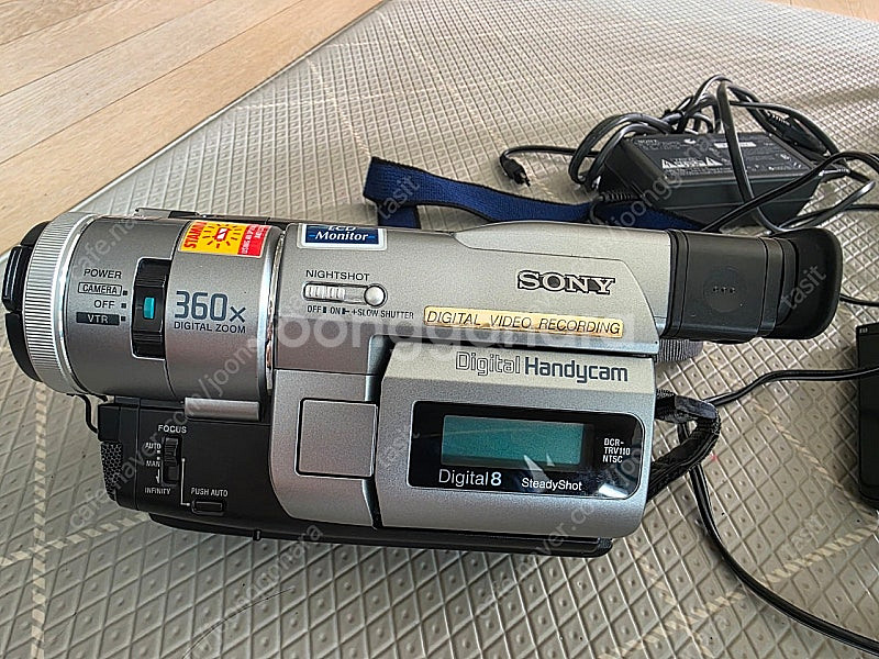 소니 8mm캠코더 DCR-TRV110 비디오카메라 레코...--1