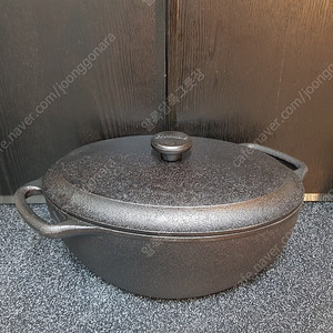 미개봉) 스캡슐트 오벌 무쇠냄비 30cm (4L)