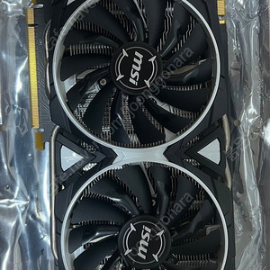 MSI GTX1070 아머 OC 8GB 중고 팝니다.