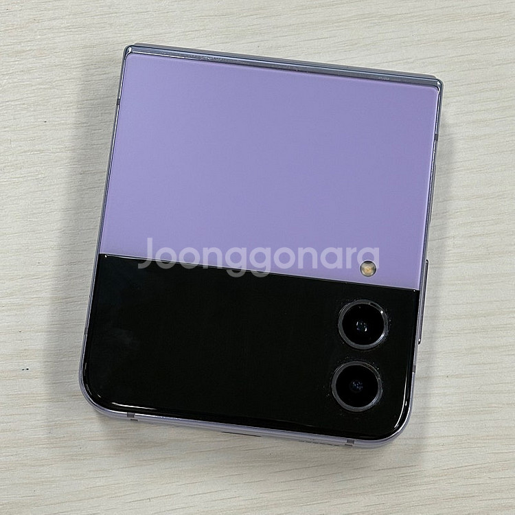 갤럭시Z플립4 라벤더 256용량 무잔상 깨끗한단말기 S...--1