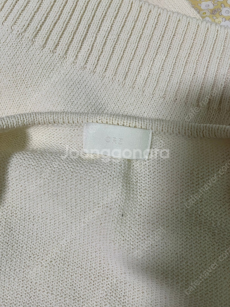 (새옷정리)오어 Amelia Wrap Knit Ecru--4