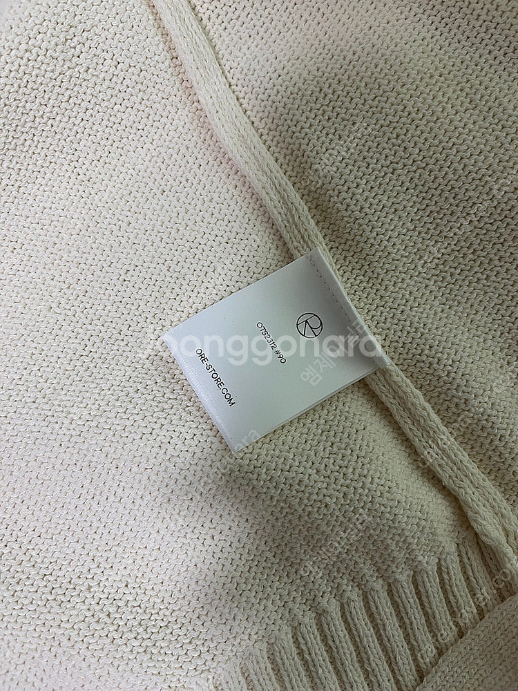 (새옷정리)오어 Amelia Wrap Knit Ecru--5