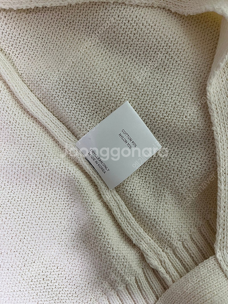 (새옷정리)오어 Amelia Wrap Knit Ecru--6