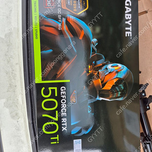 기가바이트RTX5070TI 윈드포스팝니다