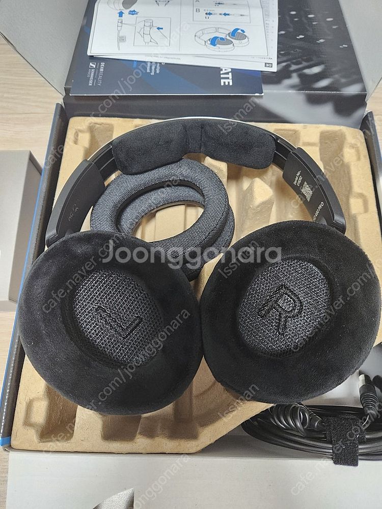 젠하이저 HD490pro 헤드폰, 혼케이블 4.4--2