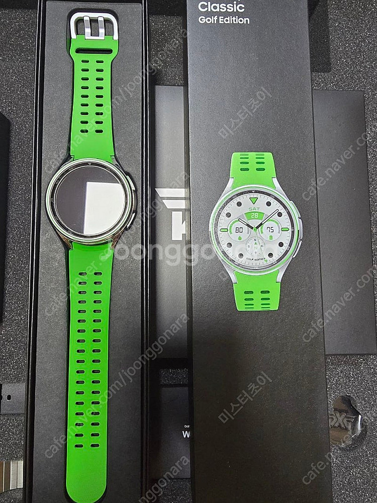 갤럭시 워치6 PXG 클래식 한정판 골프에디션 47mm--2