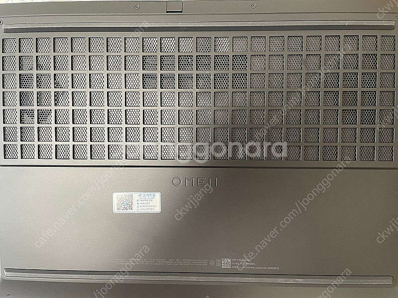 (가격내림)hp오멘16 게이밍 노트북 팝니다.--7