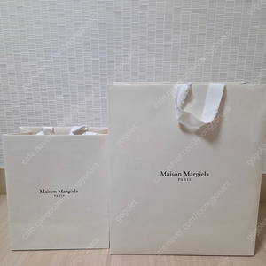 [새상품] 메종마르지엘라 쇼핑백