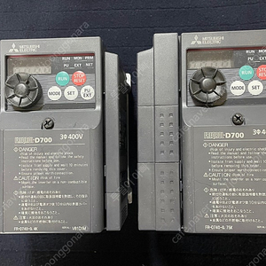 미쓰비씨 인버터, FR-D740-0.4K 미사용품 판매