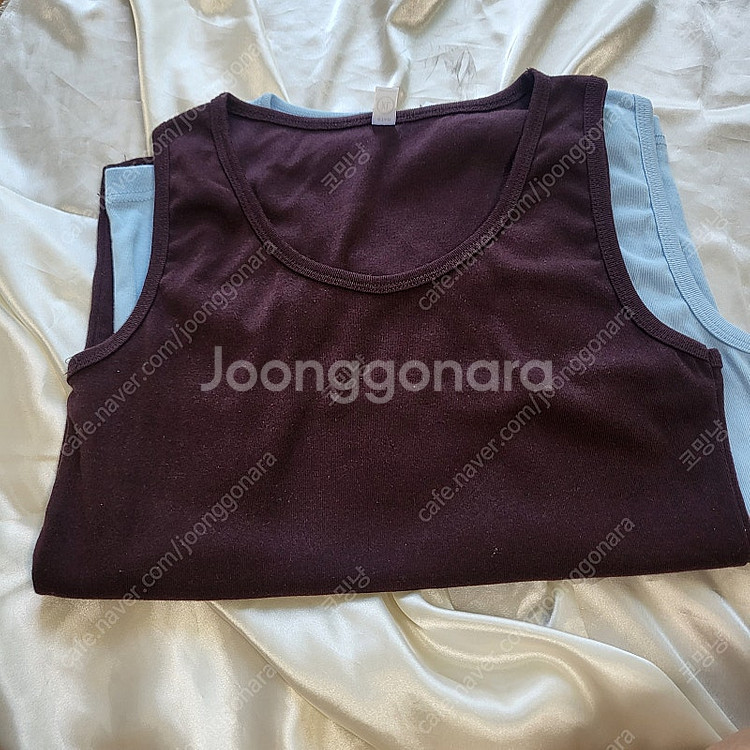 민소매 티셔츠 라지 2개일괄--0