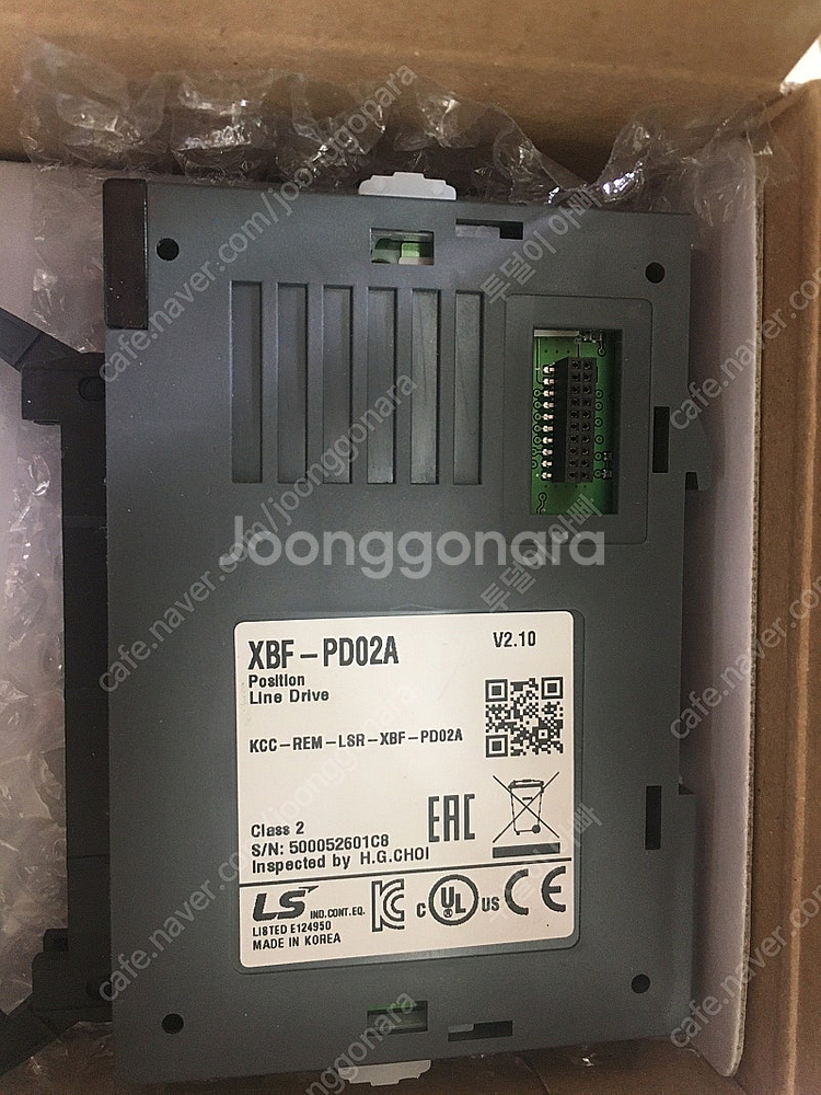 LS PLC, XBF-PD02A 새제품 팝니다.--1