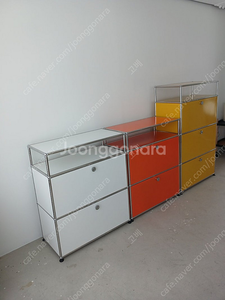 (새상품) USM 모듈가구 오마주 최상급 제품 철재 수납장 서랍장--1