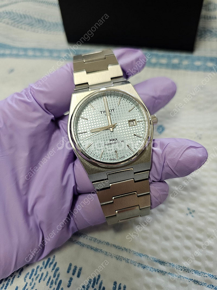 티쏘 PRX 40mm 아이스블루 팔아요~!!--1