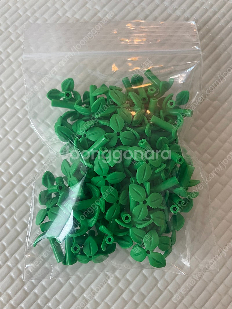레고 부품 37695 Bright Green 잎파리 팝...--1