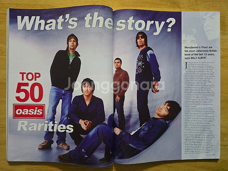 매거진 oasis 오아시스 - RECORD COLLEC--1