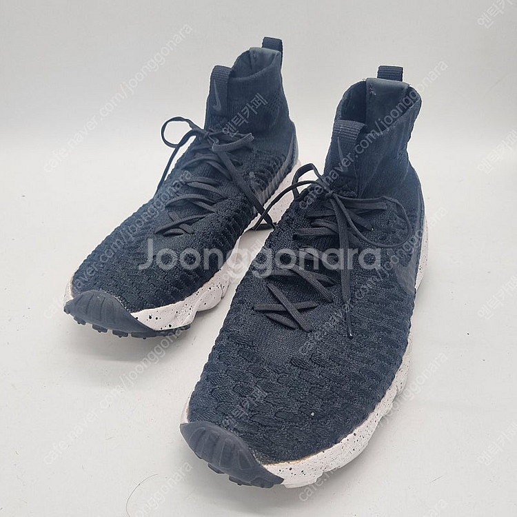 나이키 에어 풋스케이프 마지스타 플라이니트 블랙 다크 그레이 남성 250mm--0