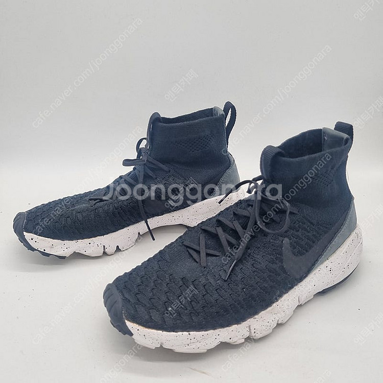 나이키 에어 풋스케이프 마지스타 플라이니트 블랙 다크 그레이 남성 250mm--1