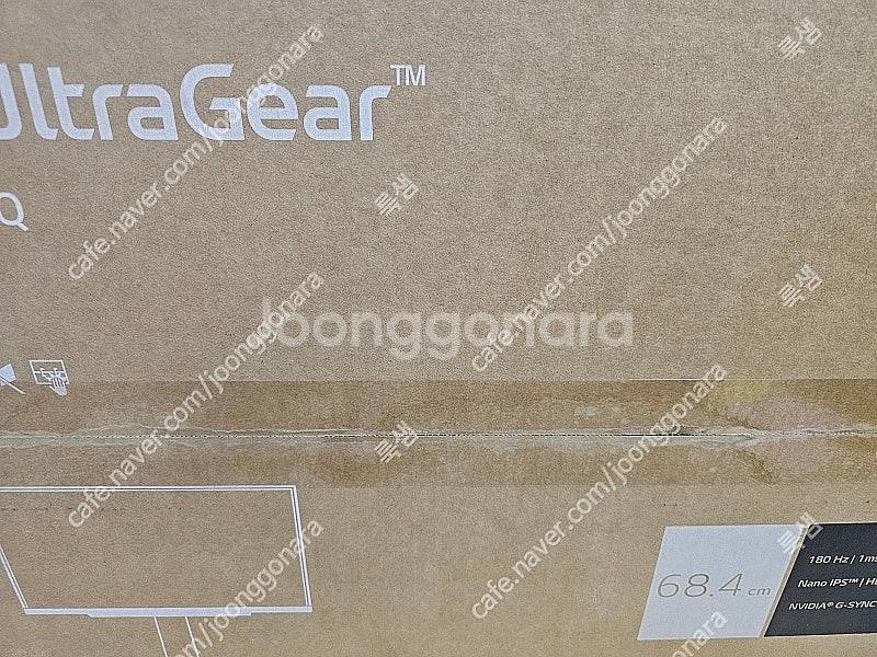 LG 울트라 기어 27GS85Q 미개봉 새상품 가격내림--2