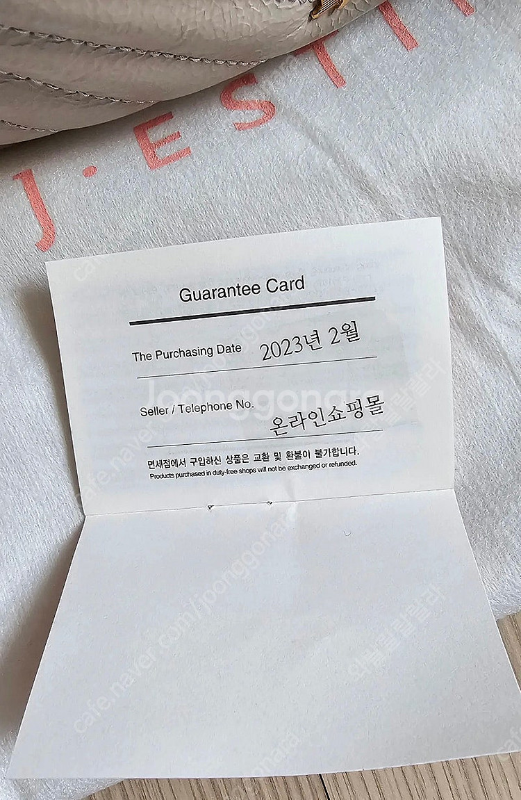 제이에스티나 퀼팅 백팩 페일스톤--5