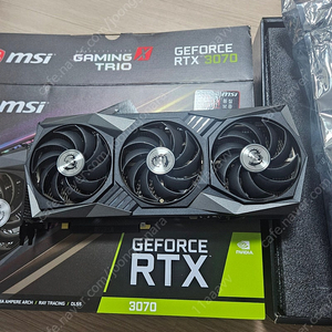 RTX3070 게이밍 트리오 판매