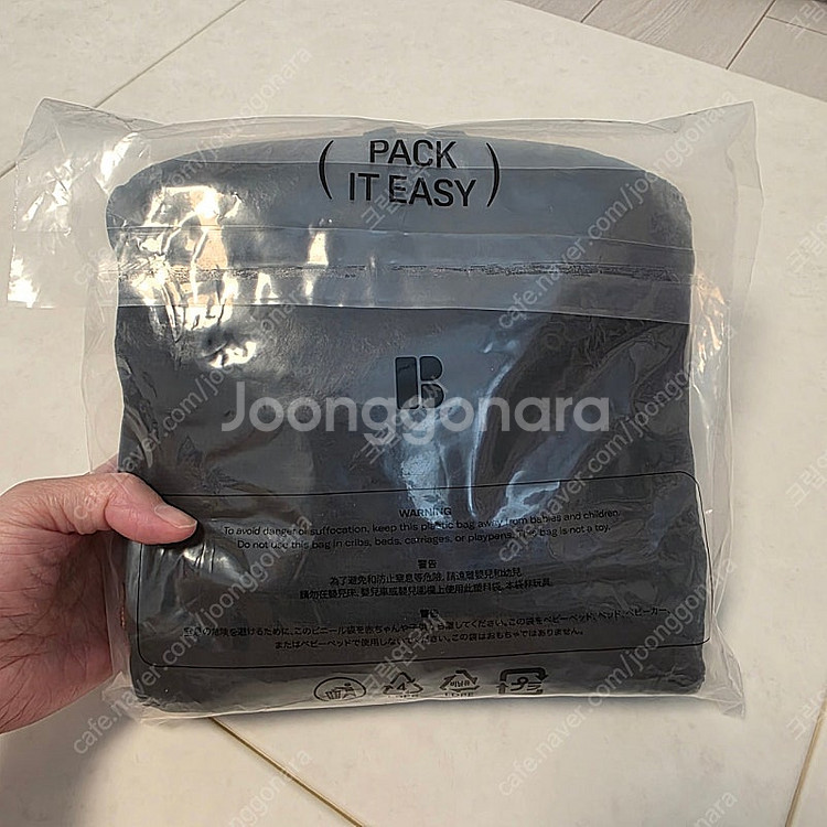 브랜든 멀티패커블 백팩 블랙 택포--1