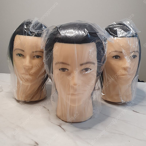 이용사 연습용 통가발(인모)