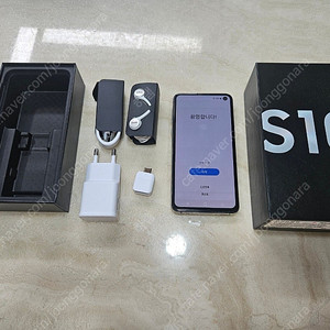 갤럭시S10e 프리즘 화이트 128GB 팝니다. (SKT자급제)