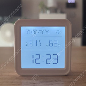 [Tuya]Zigbee Lcd 온습도계(신품)