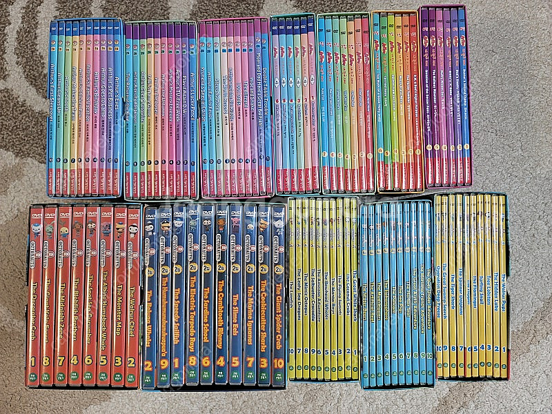 잠수네. 호리드헨리 dvd. 옥토넛 dvd.아이언맨 d...--2