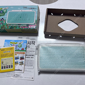 뉴 닌텐도 2ds xl - 튀어나와요 동물의숲 에디션 ( 튀동숲 에디션)