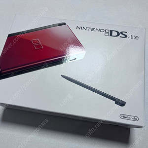 [새제품] 닌텐도 ds lite - 크림슨 블랙 미개봉