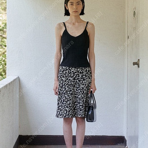 엘오61 스커트 Jardin Flare Skirt s 새상품